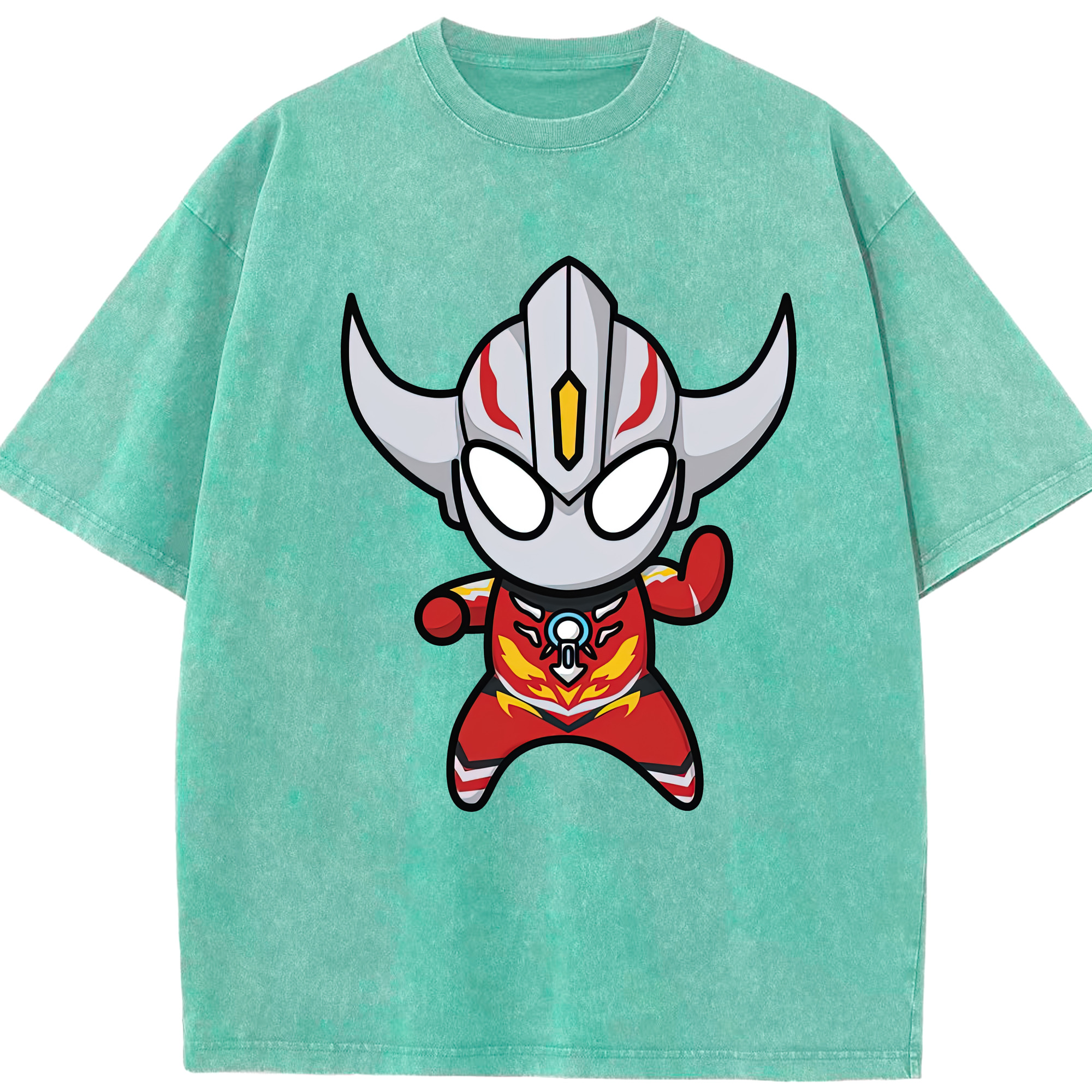 （画像用） ウルトラマン Ultraman 綿100% ヴィンテージ風 半袖Tシャツ（フロントプリント）